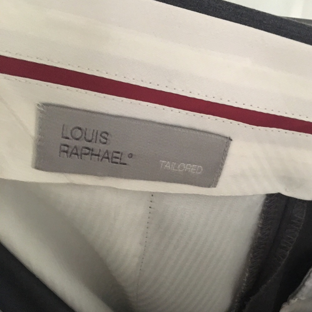 Louis Raphael Men's Dress Slacks Machine Washable - Picture 3 of 5